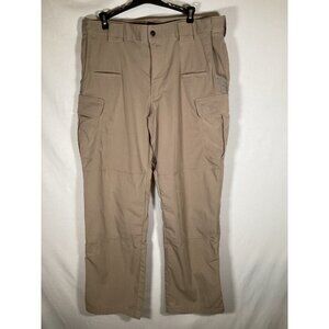 5.11 Tactical Pants 36/30 Beige Tan Outdoors Hiking Work Cargo Military